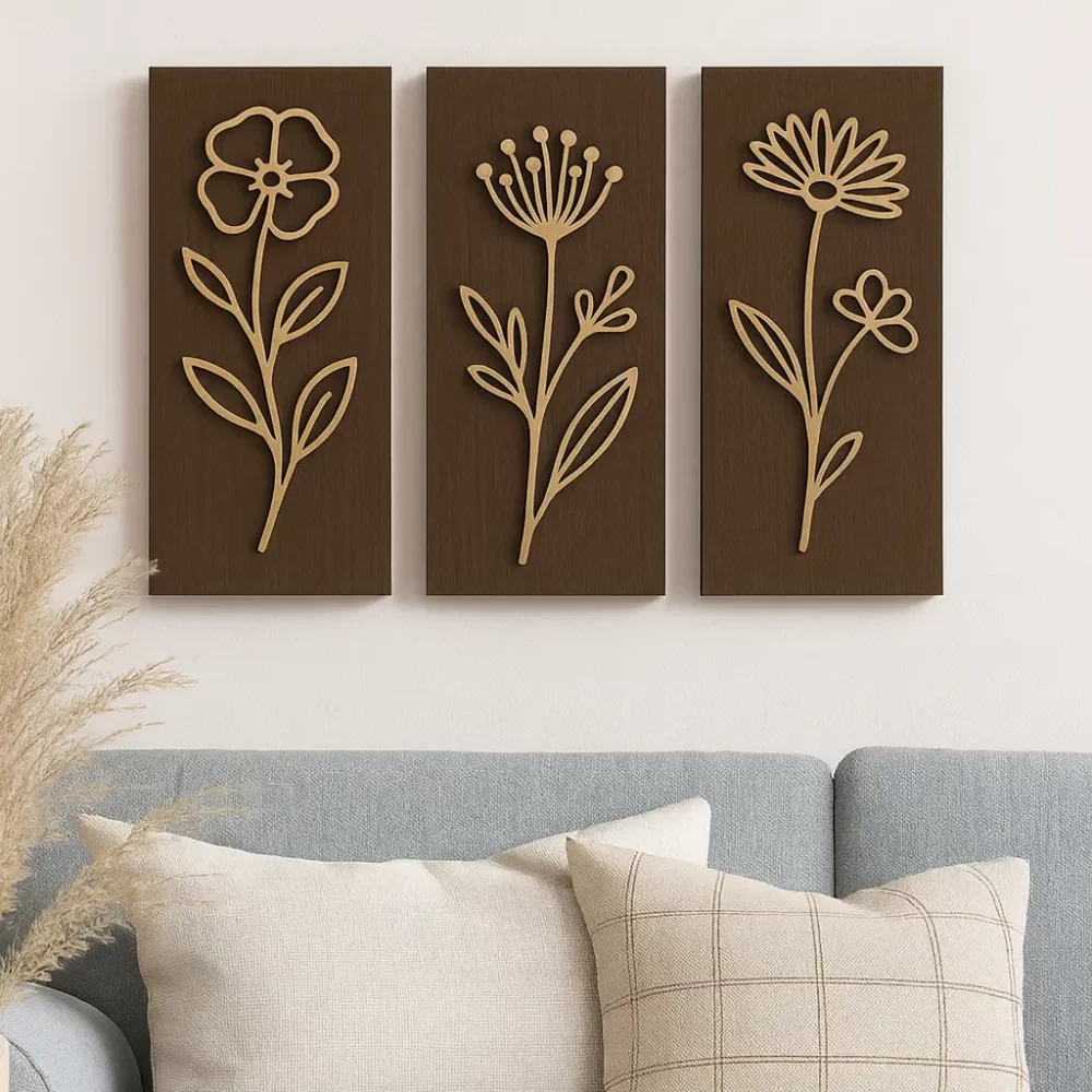 Стенна декорация Flowers