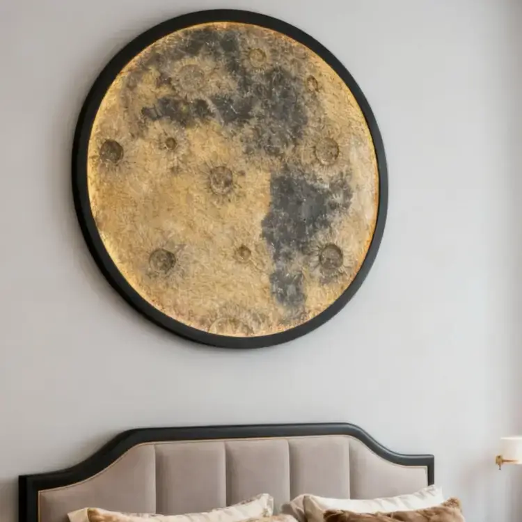 Ръчно изработена Луна с LED подсветка - Image 8