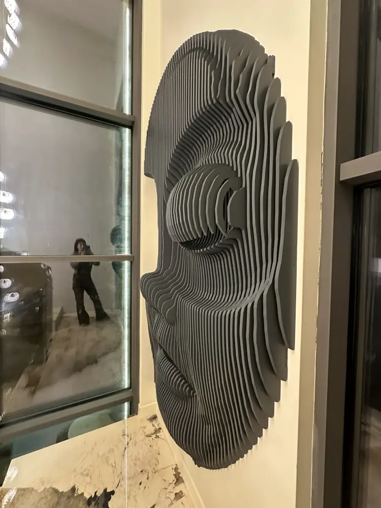 parametrichna dekoraciya Face 2