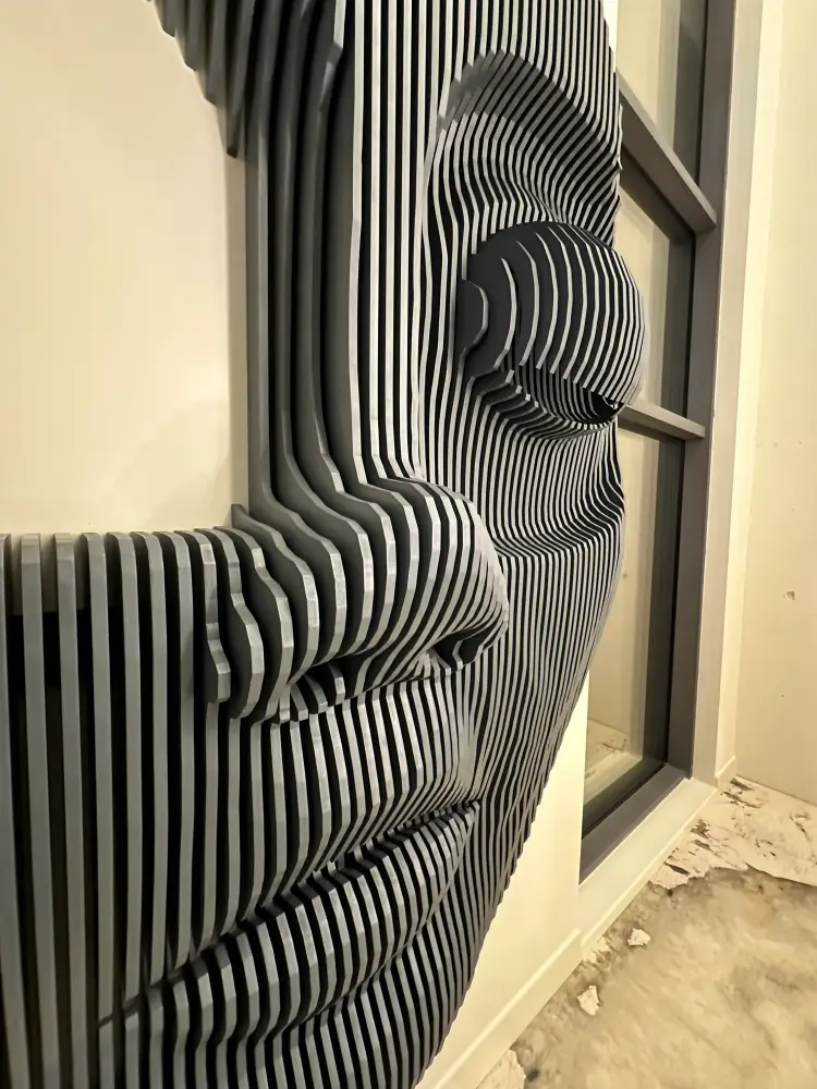 parametrichna dekoraciya Face 3