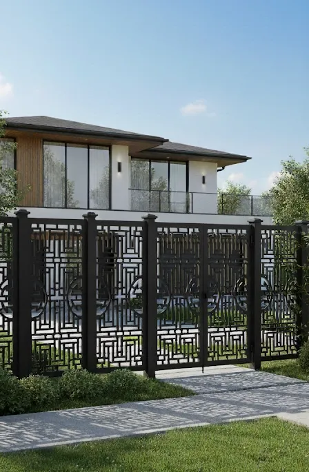 Декоративни пана и огради по поръчка- Модел 65