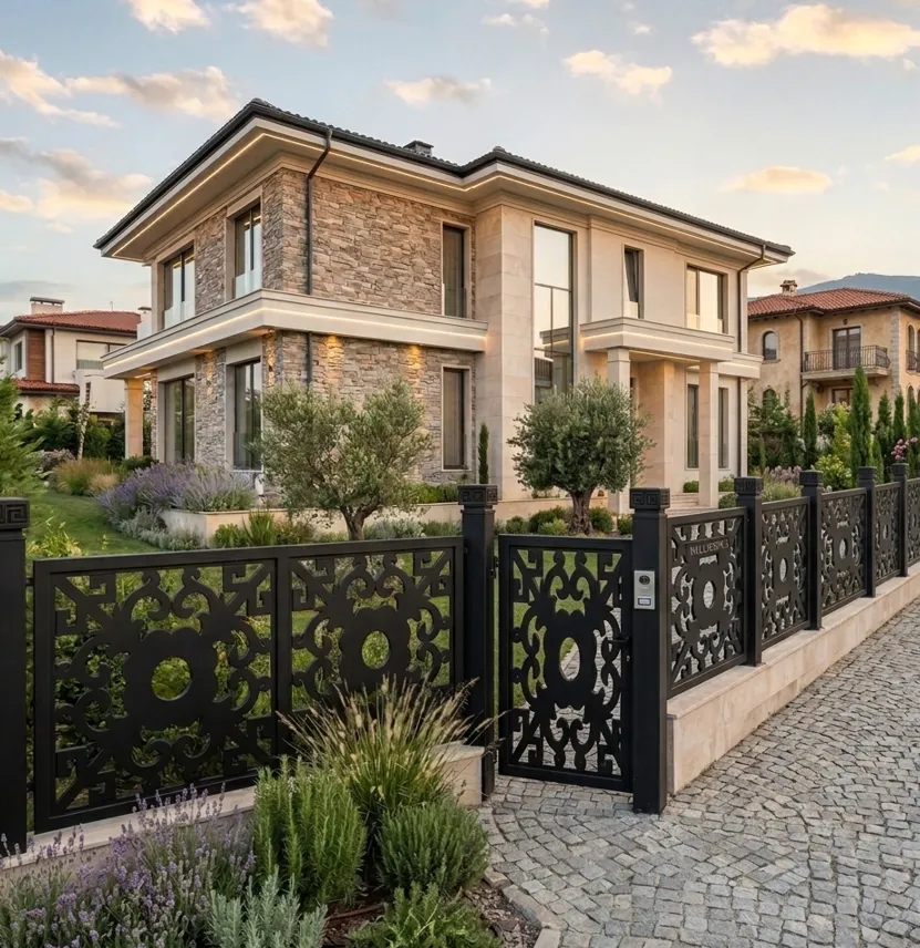 Декоративни пана и огради по поръчка- Модел 3