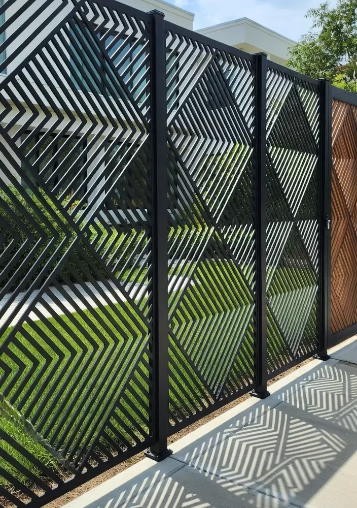 Декоративни пана и огради по поръчка- Модел 66