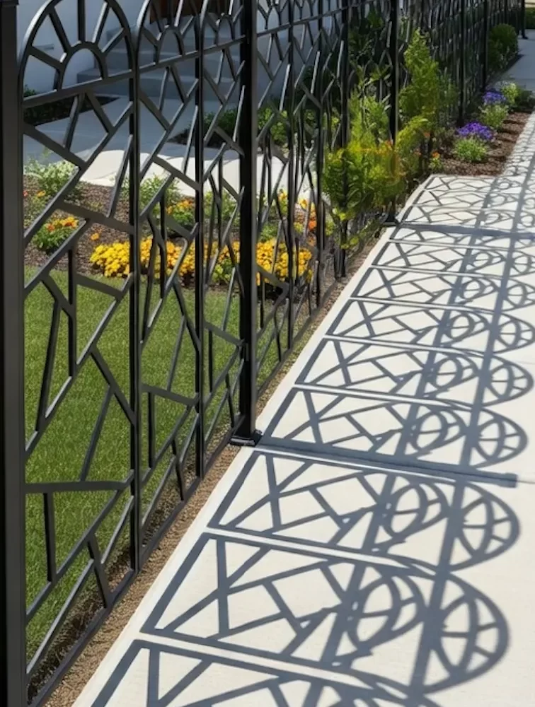 Декоративни пана и огради по поръчка- Модел 112