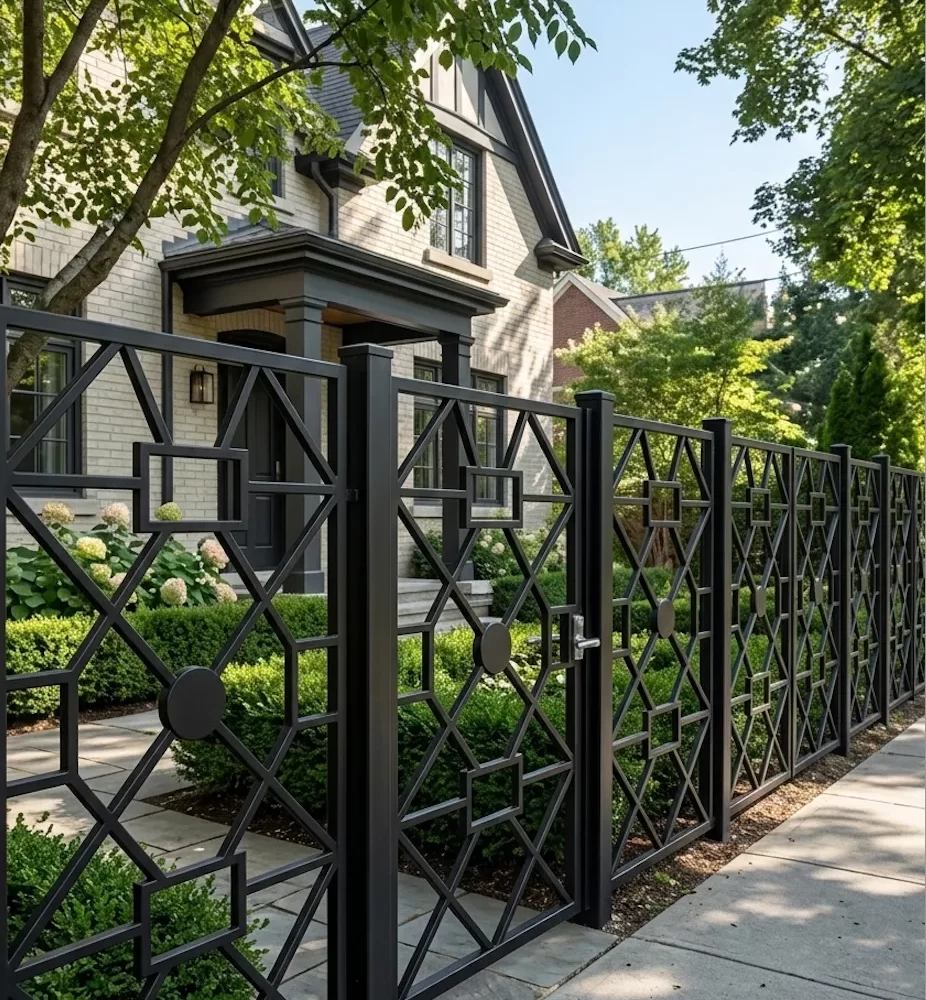 Декоративни пана и огради по поръчка- Модел 156