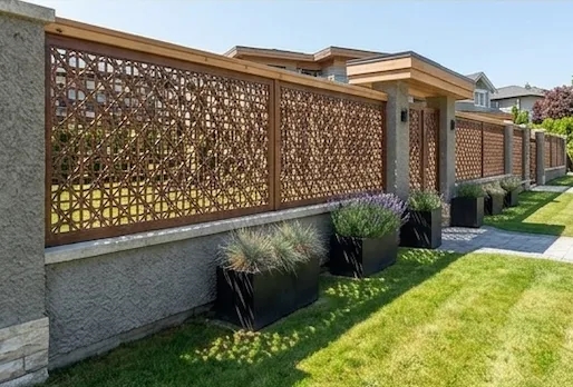 Декоративни пана и огради по поръчка- Модел 90