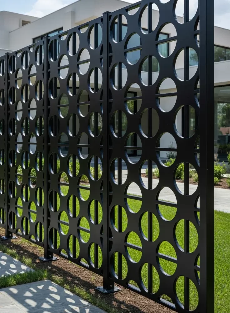 Декоративни пана и огради по поръчка- Модел 77