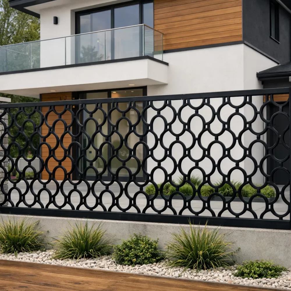 Декоративни пана и огради по поръчка- Модел 84