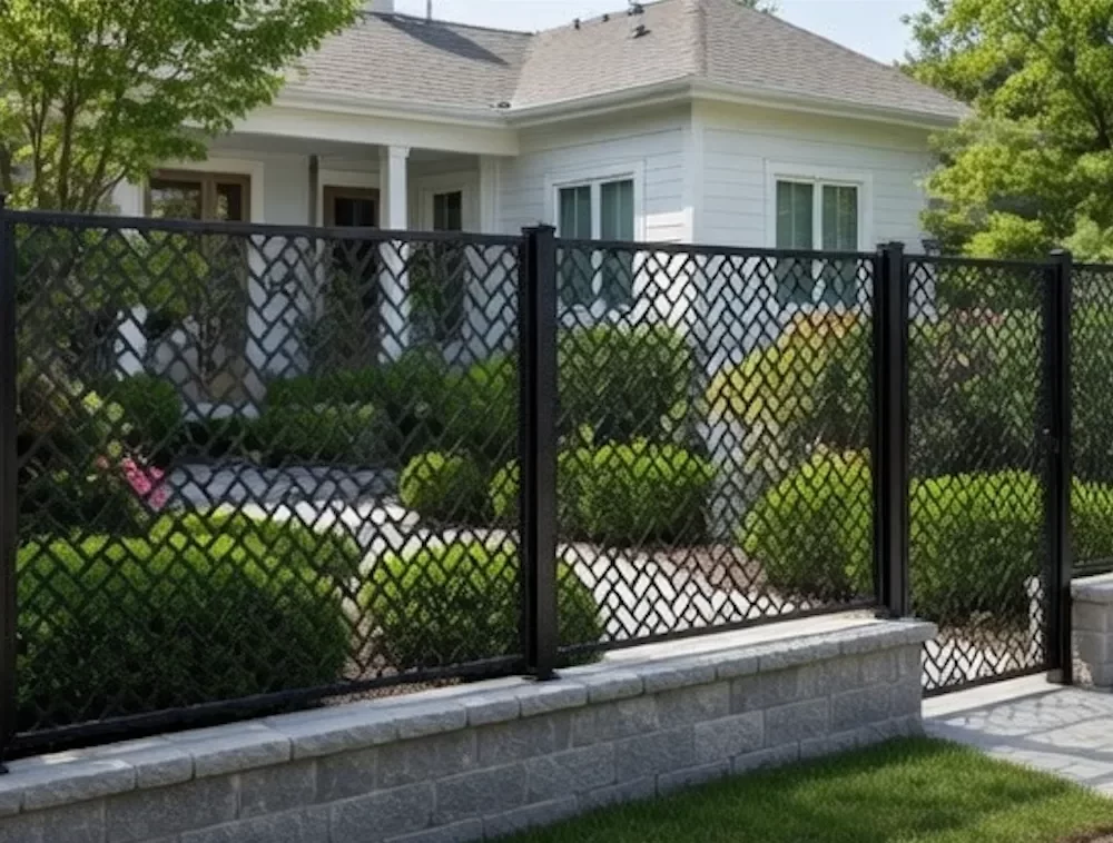 Декоративни пана и огради по поръчка- Модел 91