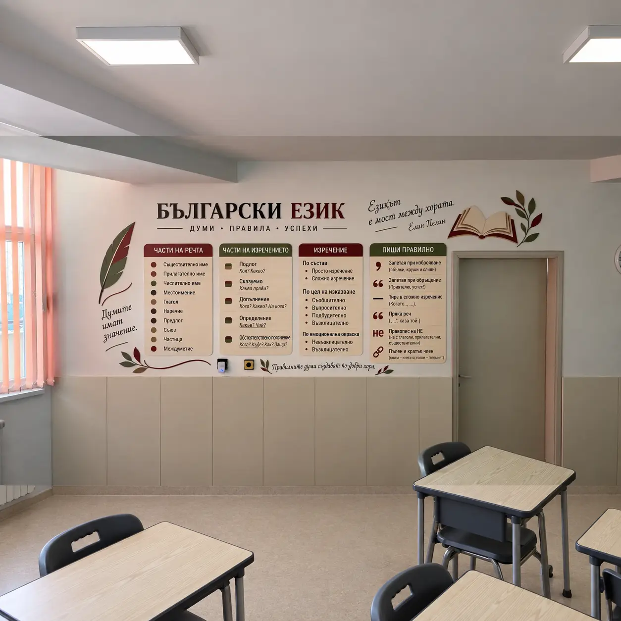 011 - Български език - 1x1