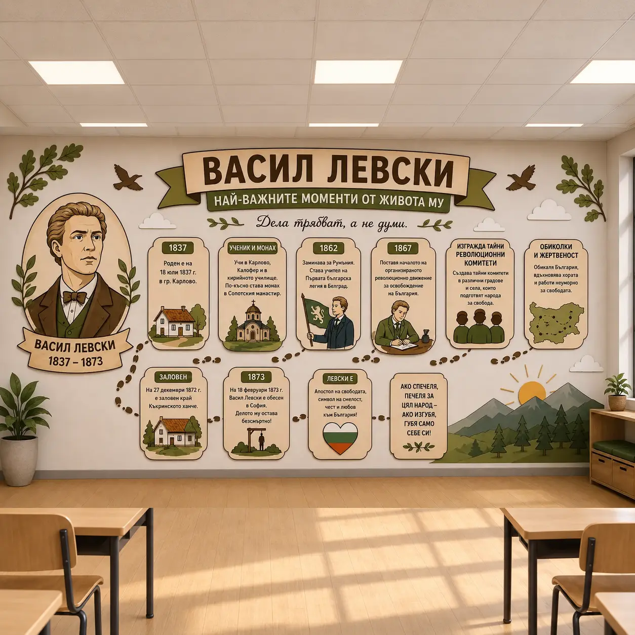 066 - Васил Левски - 1x1
